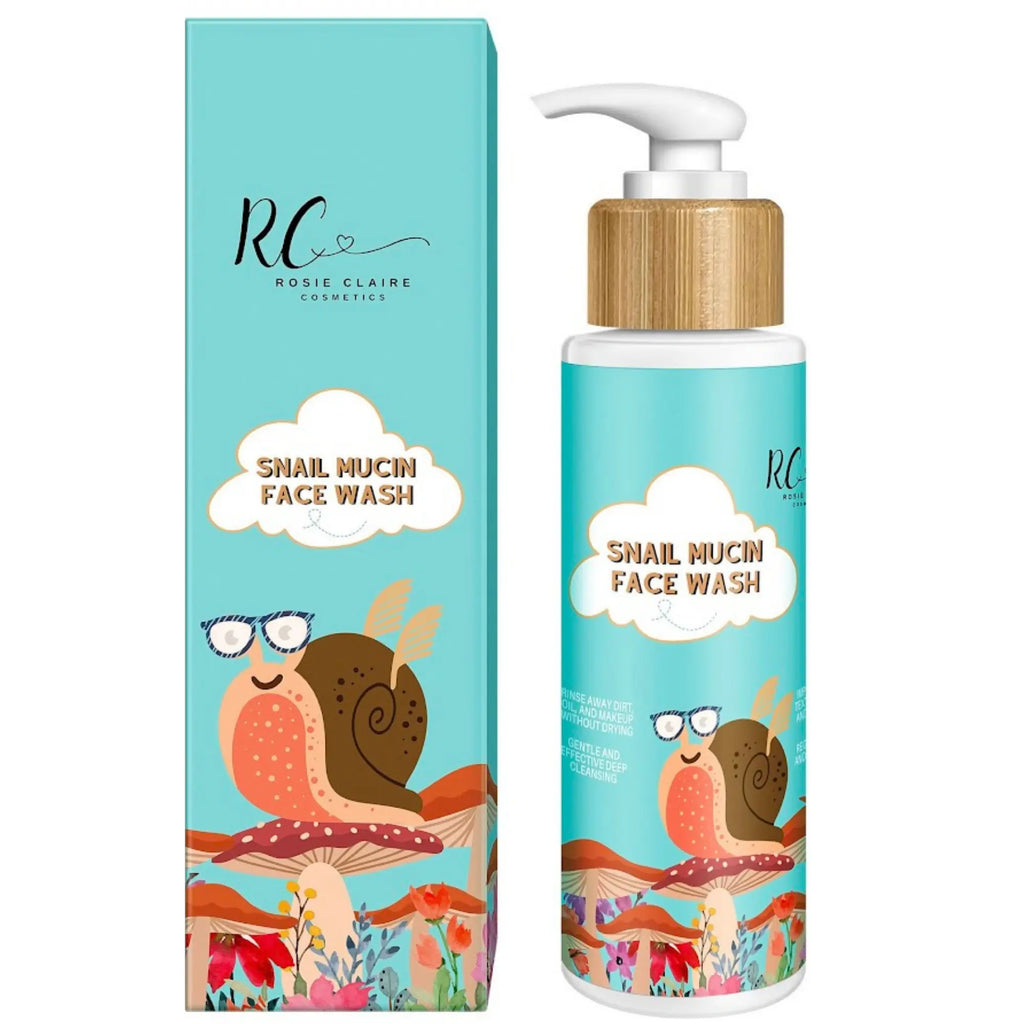 Snail Mucin Face Wash Rosie Claire Cosmetics