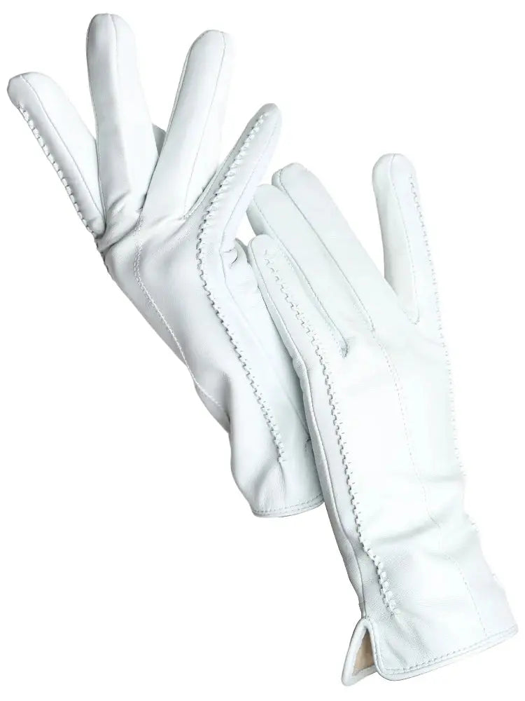 Women's Sheepskin Gloves Winter Warm Plus Velvet Short Thin Touch Screen Driving Color Women's Leather Gloves Good Quality -2226 Goodlifetree
