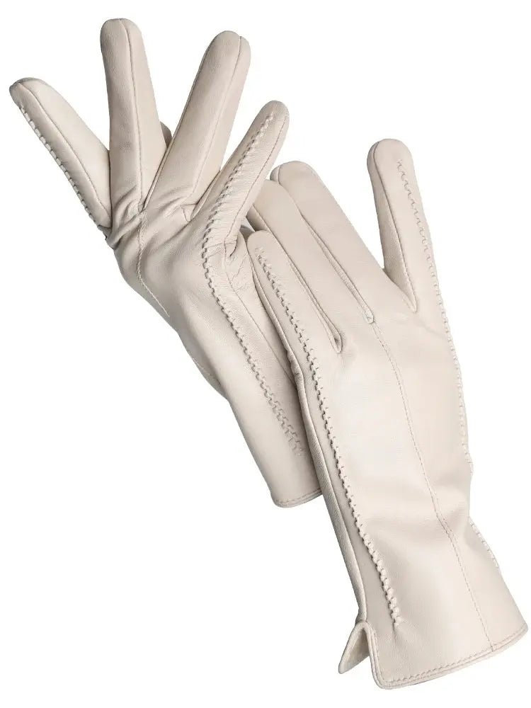Women's Sheepskin Gloves Winter Warm Plus Velvet Short Thin Touch Screen Driving Color Women's Leather Gloves Good Quality -2226 Goodlifetree